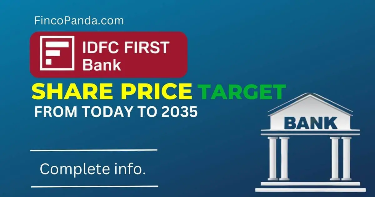 Idfc First Bank Idfcfirstb Share Price Target 2024 2025 2027 2030 2035 Long Term 9767