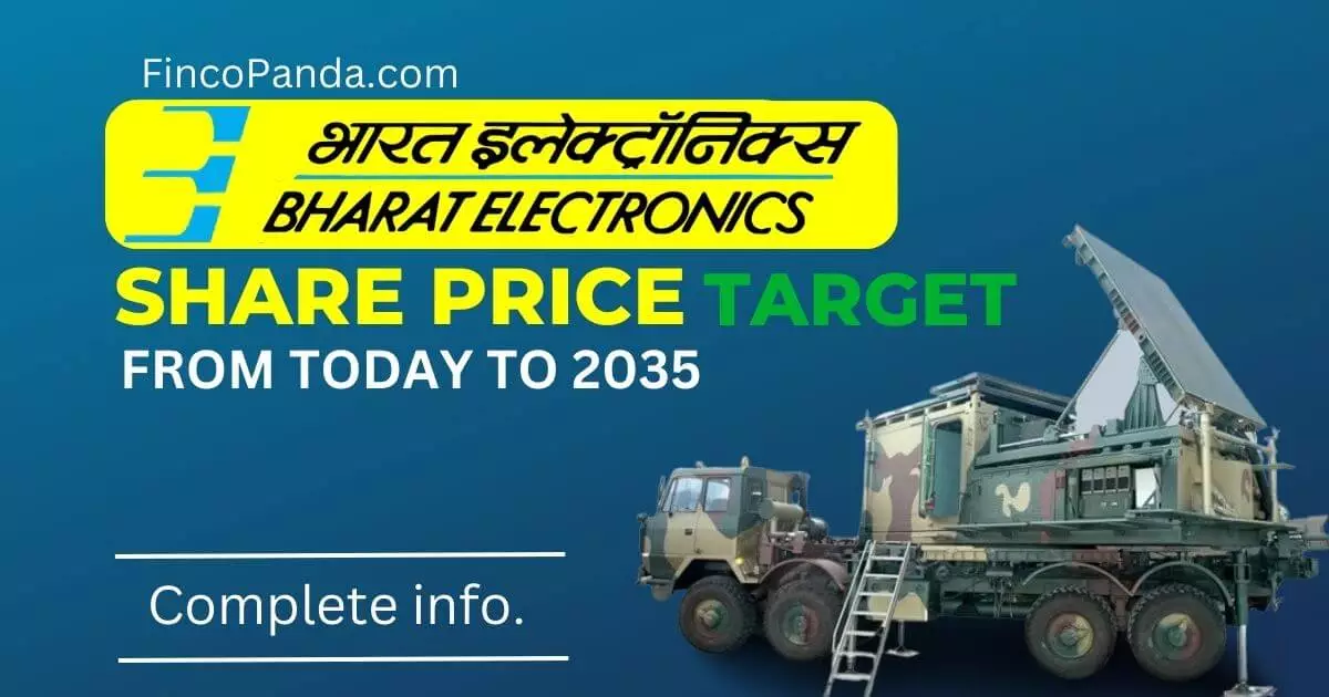 Bharat Electronics (BEL) Share Price Target 2024, 2025, 2027, 2030