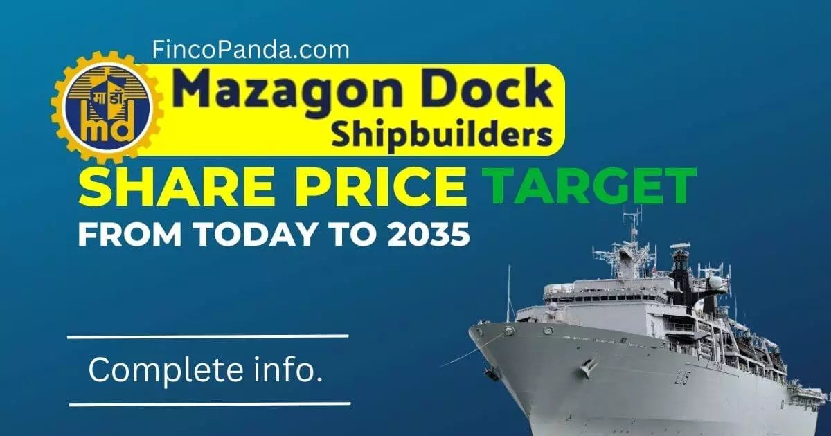 Mazagon Dock Share Price Target 2024, 2025, 2027, 2030, 2035 (Long Term ...