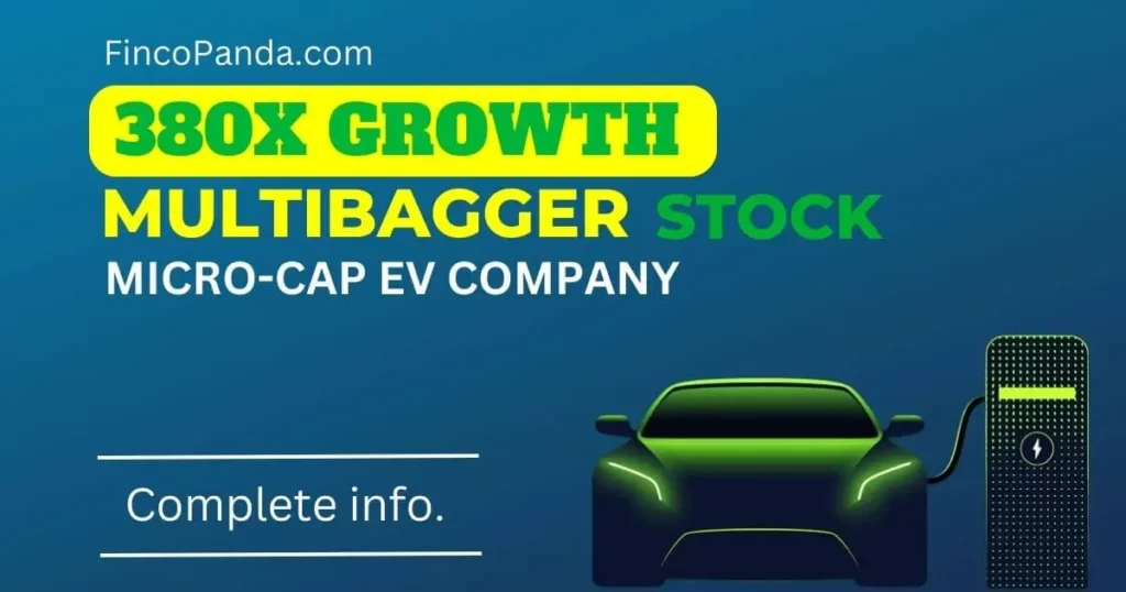 38000% Growth in 4 Years: This Multibagger Micro-cap EV Company going to raise funds for Business Expansion 1 Multibagger Micro-cap EV Company