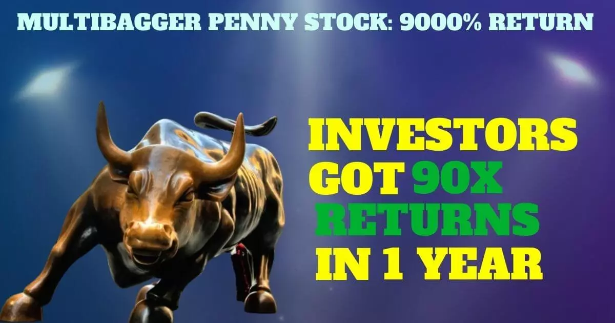 90x Growth: This Multibagger Penny Stock Rose 9000% In A Year » Finco Panda