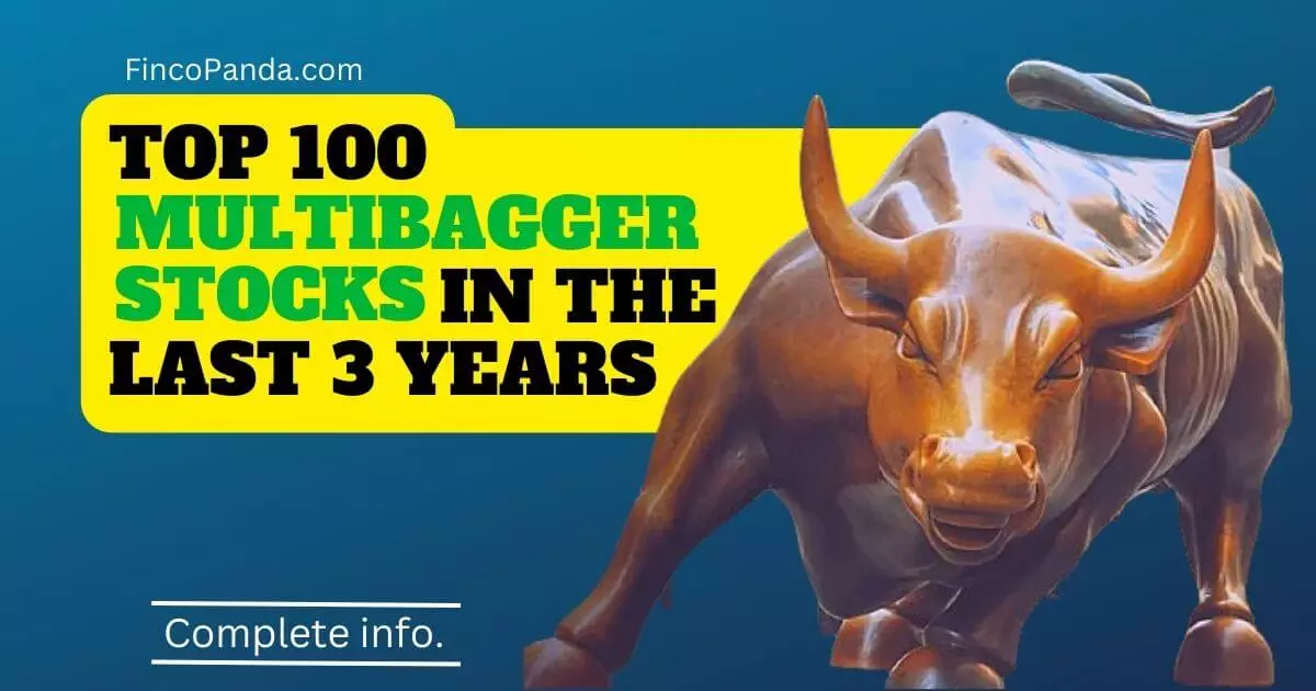 Top 100 Multibagger Stocks With Highest Returns In Last 3 Years » Finco ...