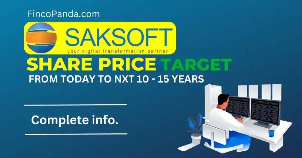 Saksoft Share Price Target 2025 - 2036 (Long Term) 1 Saksoft Share Price Target