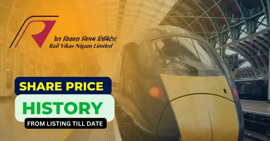 Rail Vikas Nigam Ltd (RVNL) Share Price History Since Listing 1 Rail Vikas Nigam Ltd (RVNL) Share Price History